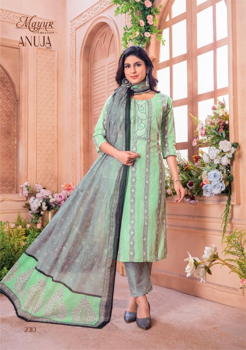 Mayur Anuja Vol 2 Cotton Dress Material Collection: Textilecatalog