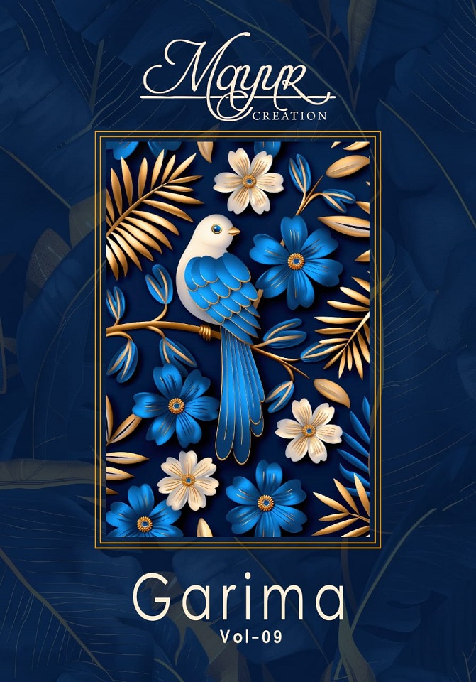 Mayur Garima Vol-9 – Dress Material: Textilecatalog