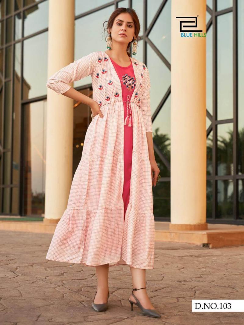 Party Wear Anarkali Kurti with Shrug Style, Size: M to 3XL at Rs 415 in  Surat