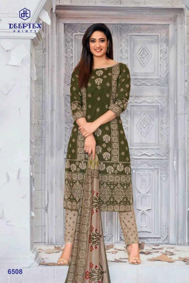 Deeptex Miss India Vol 65 Cotton Casual Wear Dress materials :  Textilecatalog