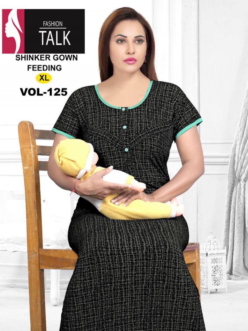 Ethnic Maternity Feeding Pregnancy Cotton Gown, Size: Large at Rs 575/piece  in Bhiwandi