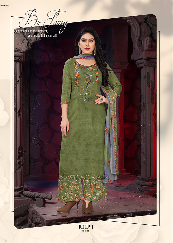 glace cotton dress material Summer Collection