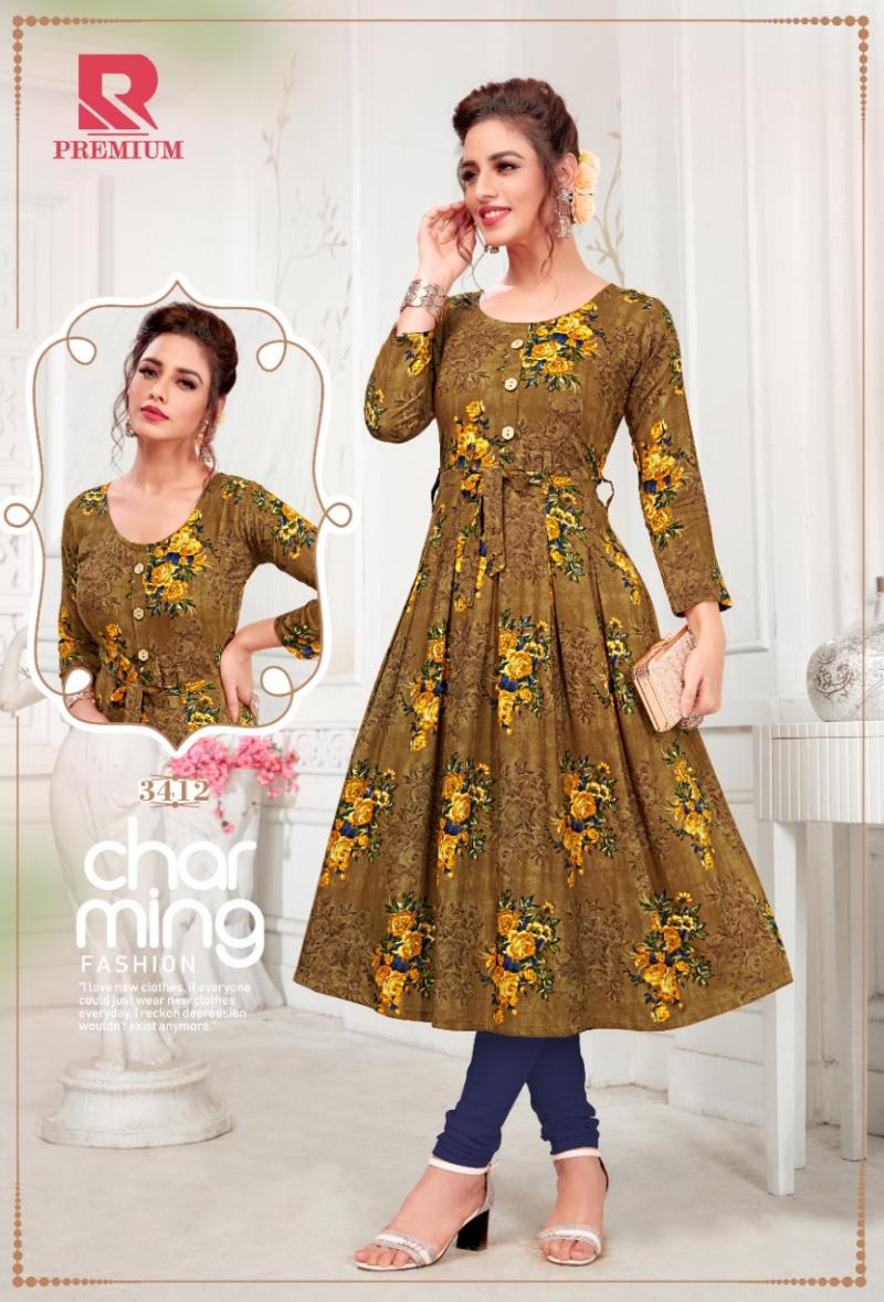 anarkali style kurtis