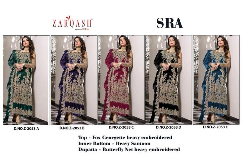 Ladies Fancy Pakistani Unstitched Suit, Feature : Elegant Design, Occasion  : Party Wear at Best Price in Surat